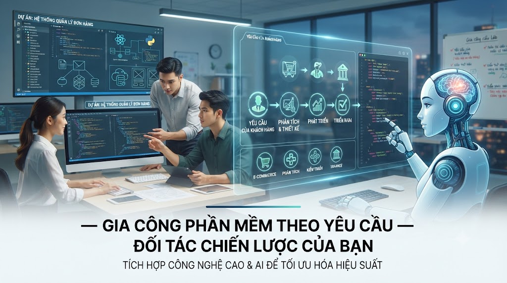 Gia công phần mềm theo yêu cầu | VTOOLS